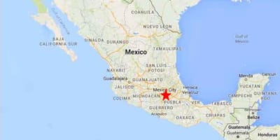 Capital do México mapa